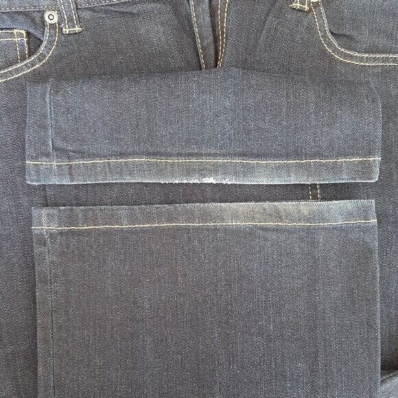 ANN TAYLOR Curvy Fit Bootcut Leg Blue Jeans Sz 10 - Picture 12 of 13